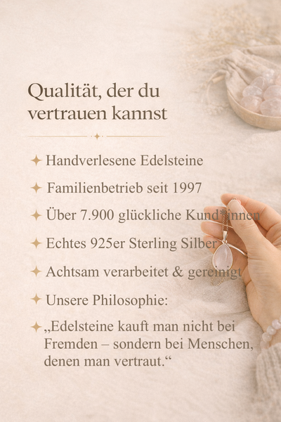 Rubin-Spinell Armband - mit 925er Silberverschluss