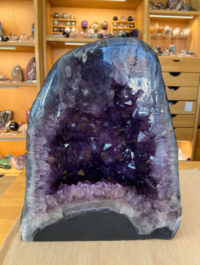 Amethyst Druse aus Brasilien (A-Qualität)