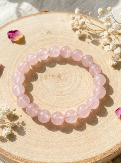 Rosenquarz Armband