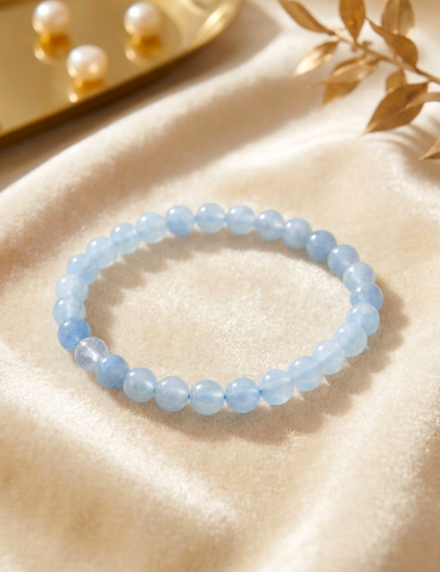 Aquamarin Armband (A-Qualität)