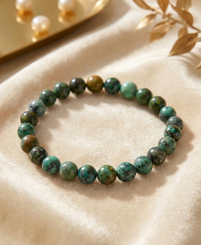 Afrika Türkis Armband