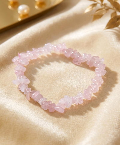 Rosenquarz Armband
