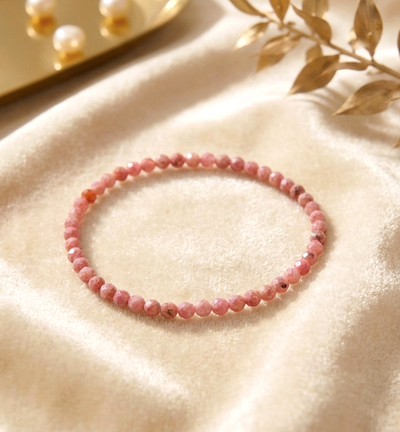 Facettiertes Rhodochrosit Armband (A-Qualität)