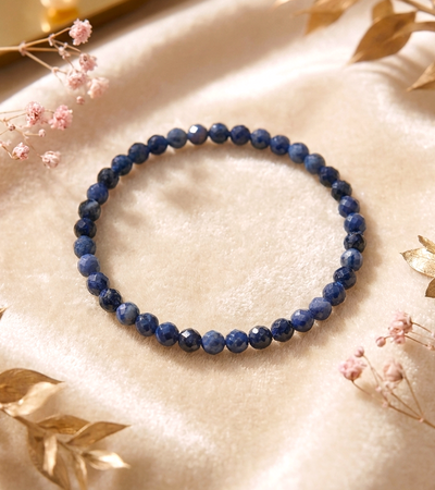 Facettiertes Saphir Armband (A-Qualität)