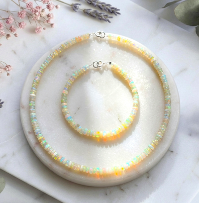 Opal Armband & Halskette (AA-Qualität)