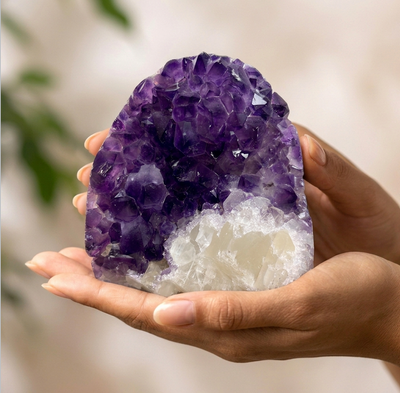 Mittelgroßes Uruguay Amethyst Designstück (AAA-Qualität)