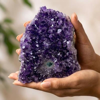 Mittelgroßes Uruguay Amethyst Designstück (AAA-Qualität)