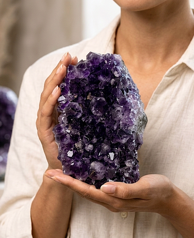 Mittelgroßes Uruguay Amethyst Designstück (AAA-Qualität)