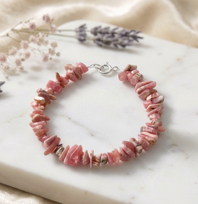 Rhodochrosit Armband (Sehr schöne Qualität)