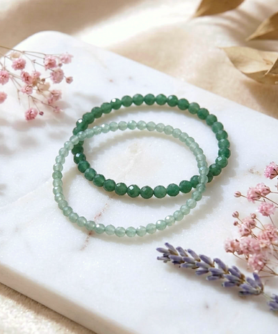 Facettiertes Aventurin Armband