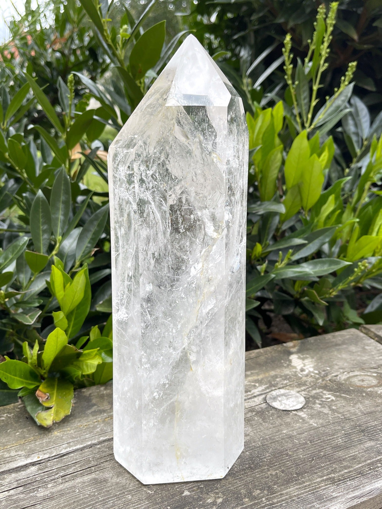 XXL Bergkristall Spitze (A-Qualität)