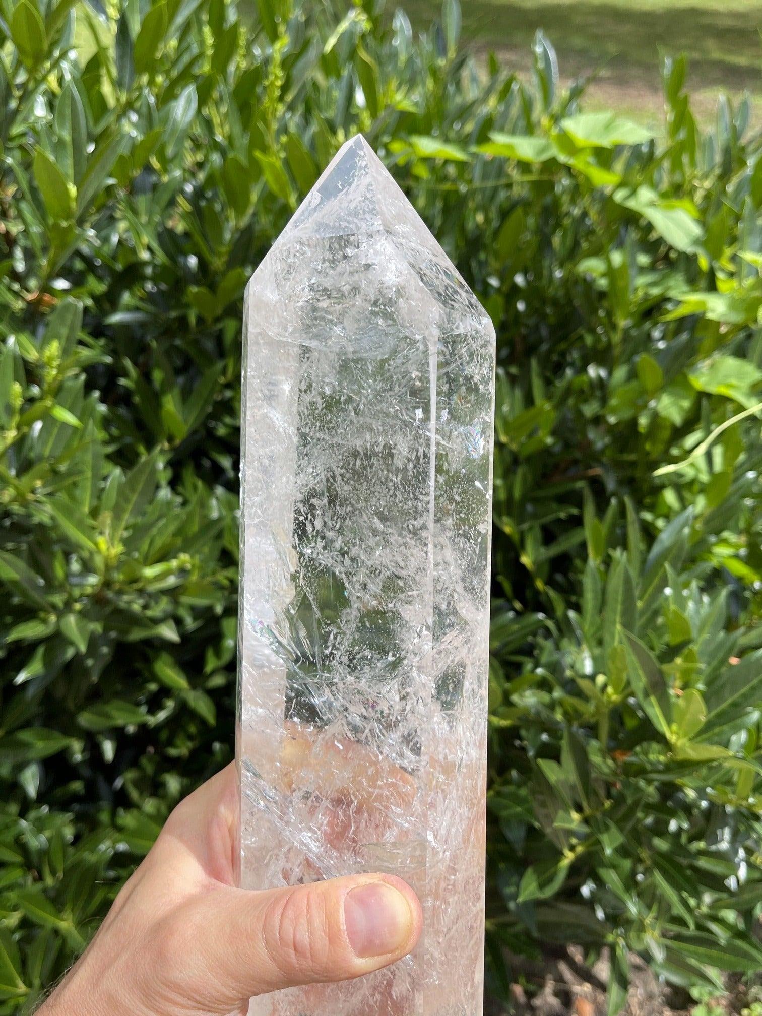 XXL Bergkristall Spitze (AA-Qualität)