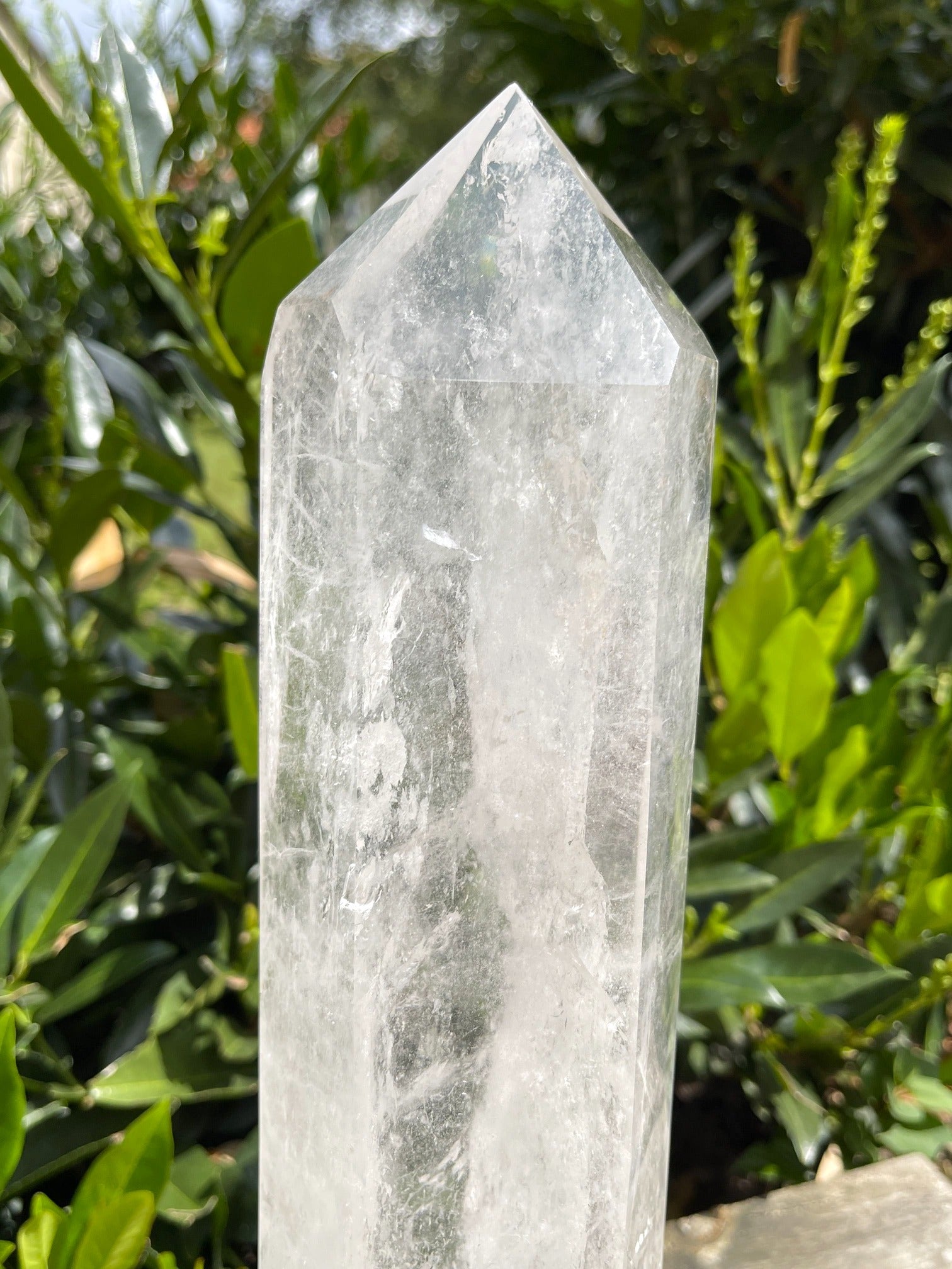 XXL Bergkristall Spitze (A-Qualität)