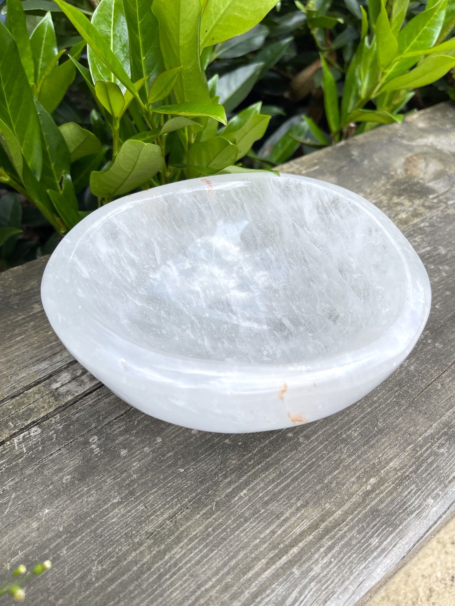 XL Bergkristall Schale - Designstück