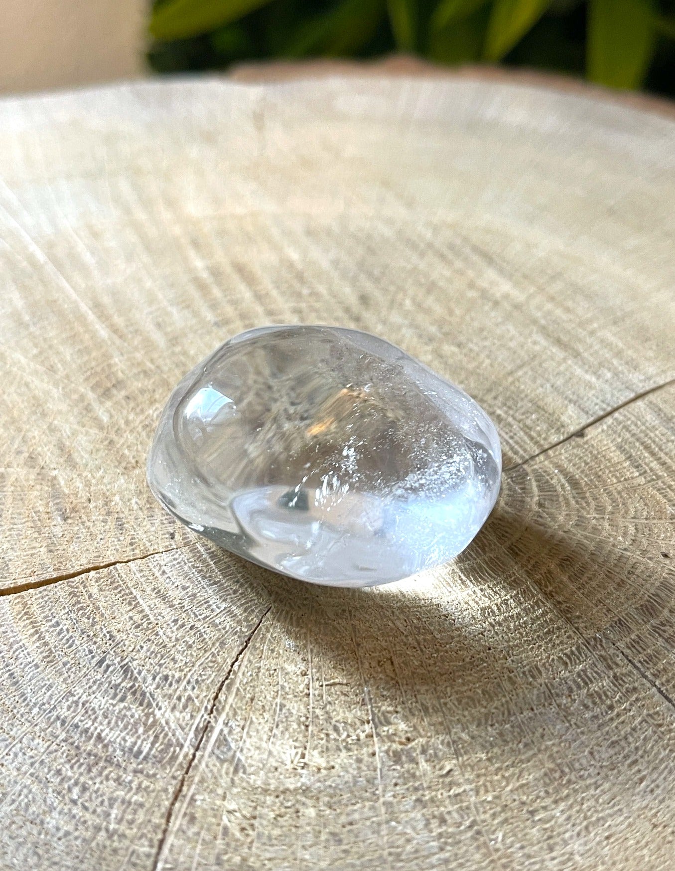 Großer Bergkristall Trommelstein (A-Qualität)