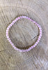 Facettiertes Rosenquarz Armband