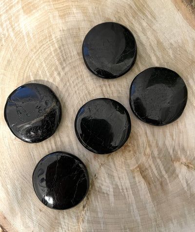 XL Schwarzer Turmalin - Flacher Handstein