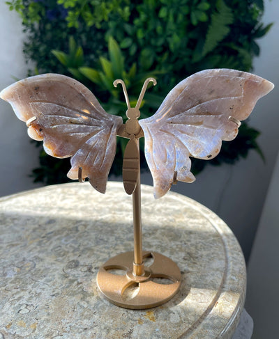 Schmetterling aus Mondstein