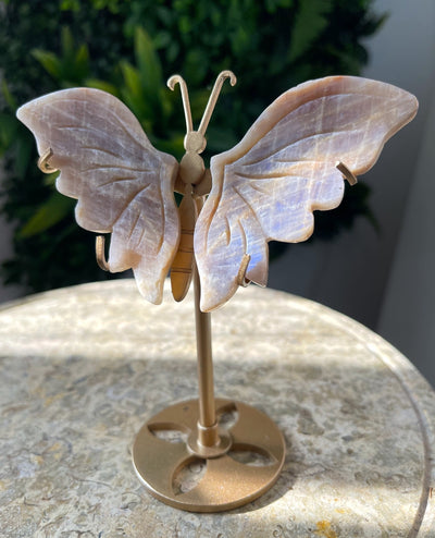 Schmetterling aus Mondstein