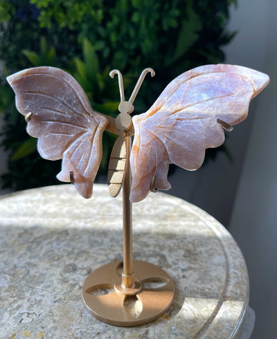 Schmetterling aus Mondstein