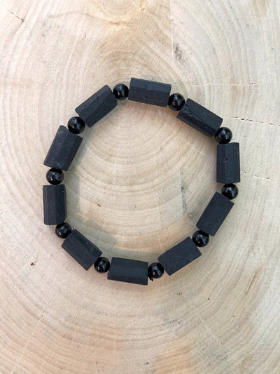 Schwarzes Turmalin Armband