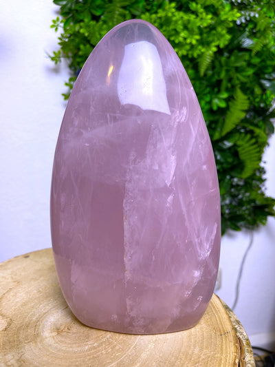 XXL Madagaskar Rosenquarz Designstück (Schöne Qualität)