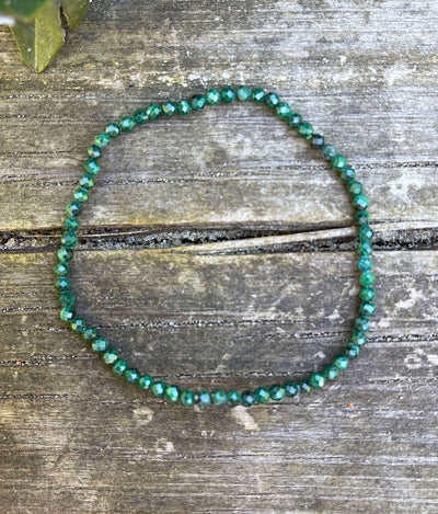 Facettiertes Malachit Armband - Sehr gute Qualität