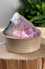 Kleine Amethyst Lampe - mit LED-Ständer