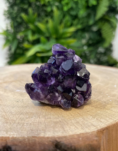 Kleines, stehendes Uruguay Amethyst Designstück (AAA-Qualität)