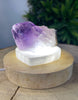 Amethyst Lampe - mit LED-Ständer
