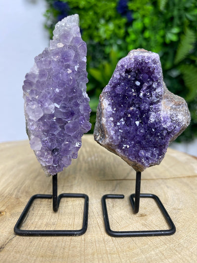 Amethyst Designstück - auf Ständer