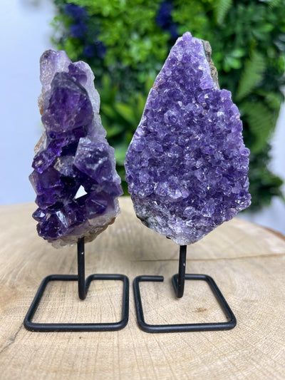Amethyst Designstück - auf Ständer