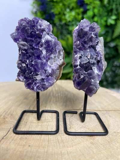 Amethyst Designstück - auf Ständer
