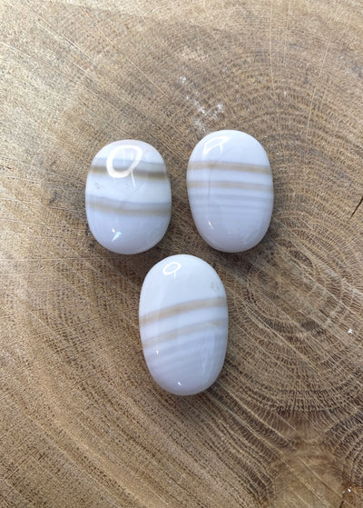 Dr. Liesegang Stein (Rhyolith) Handstein