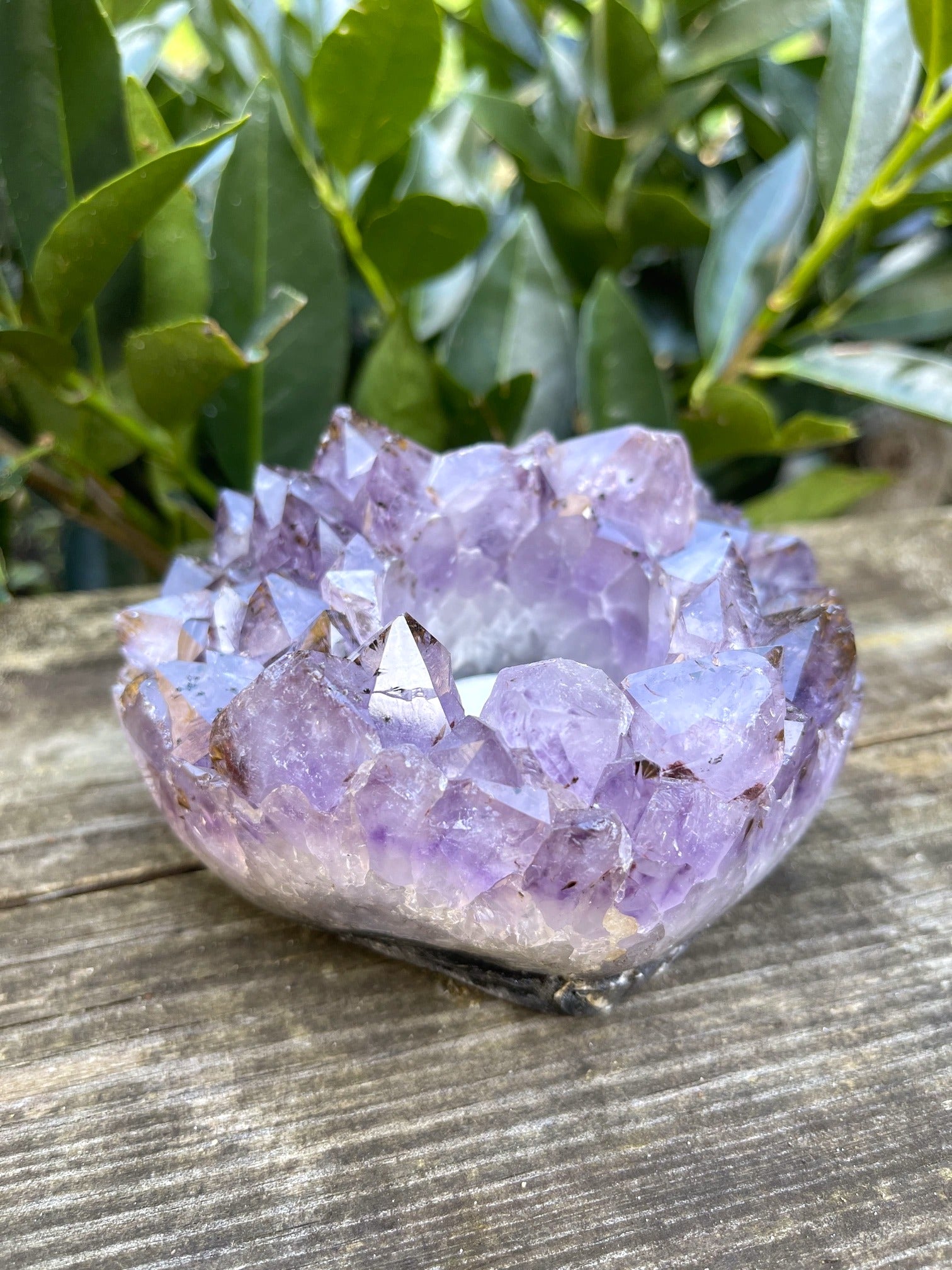 Amethyst Teelicht