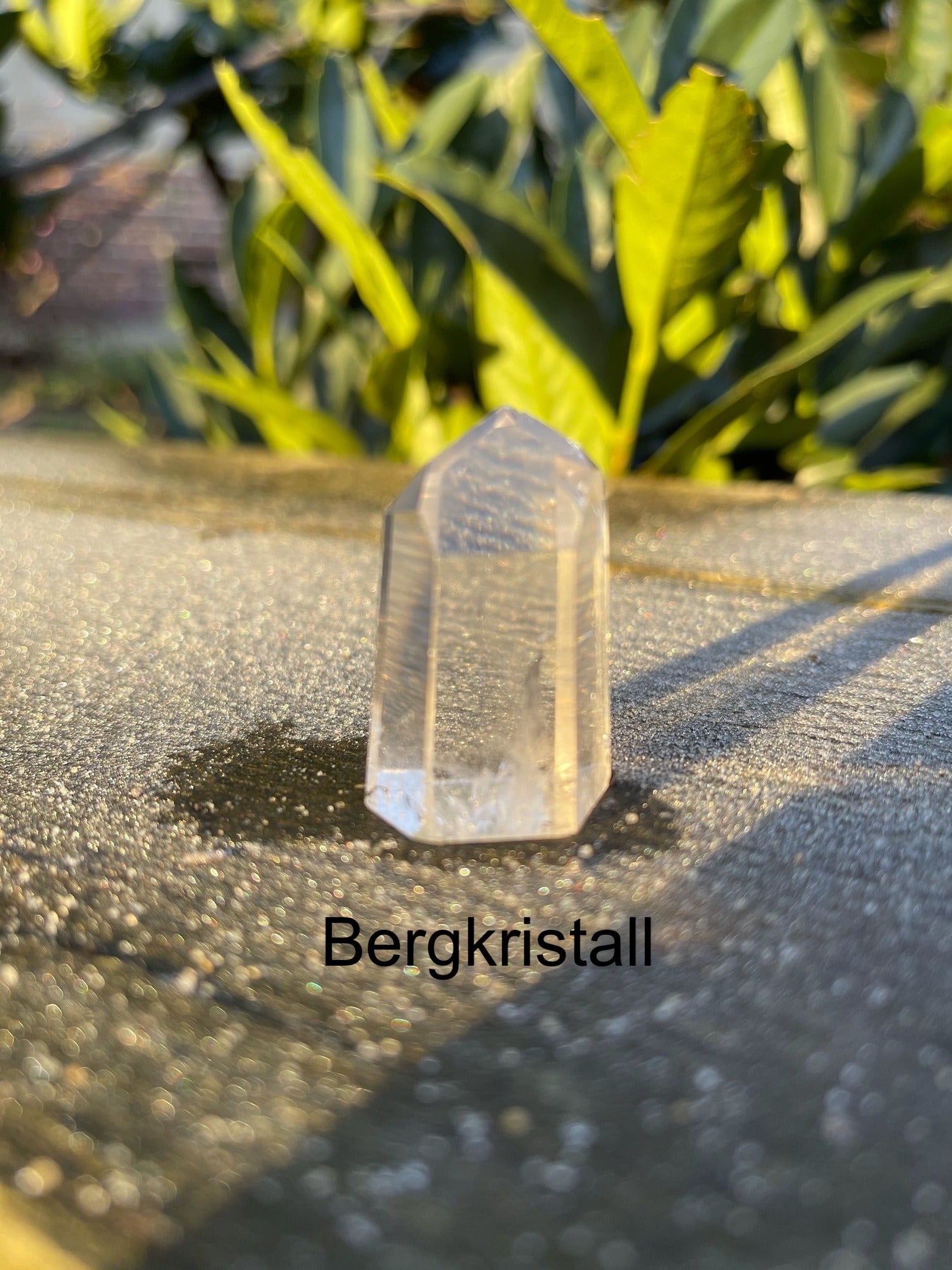 Kleine Bergkristall/ Rauchquarz-Spitze (AAA-Qualität)