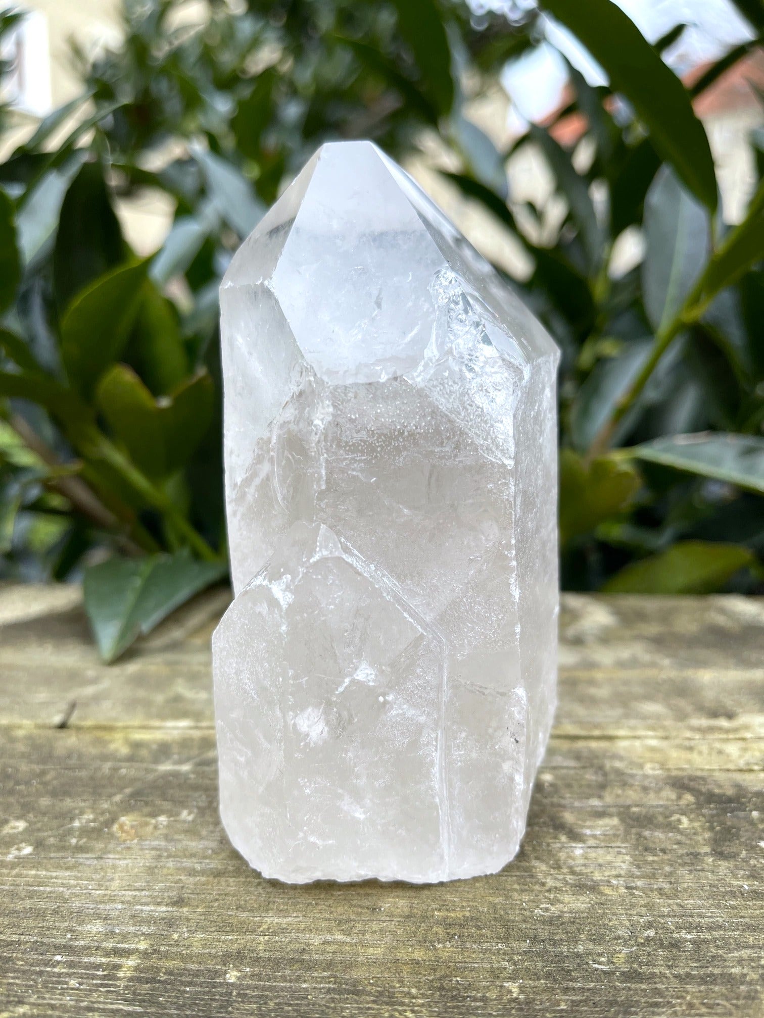 Bergkristall Spitze Designstück
