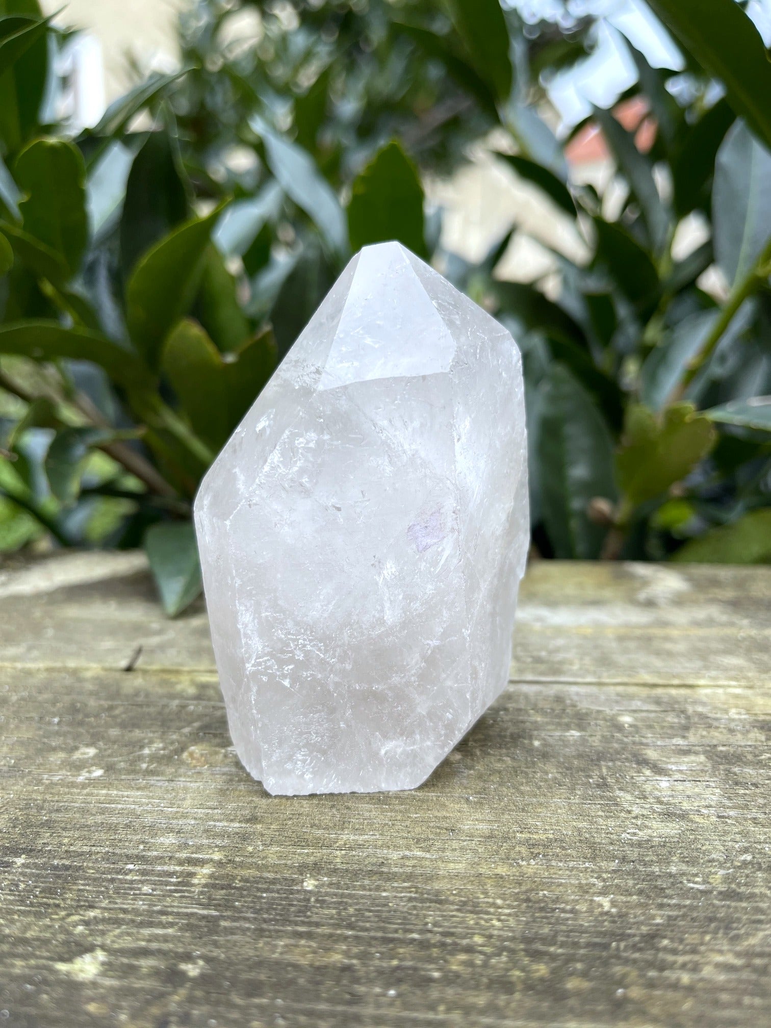 Bergkristall Spitze Designstück