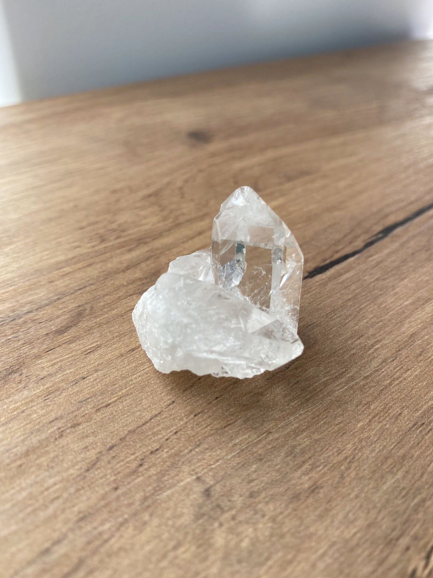 Kleines Bergkristall Designstück